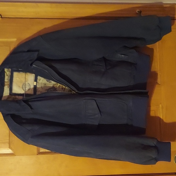 Men's size Large Suede Leather Jacket - Picture 1 of 5